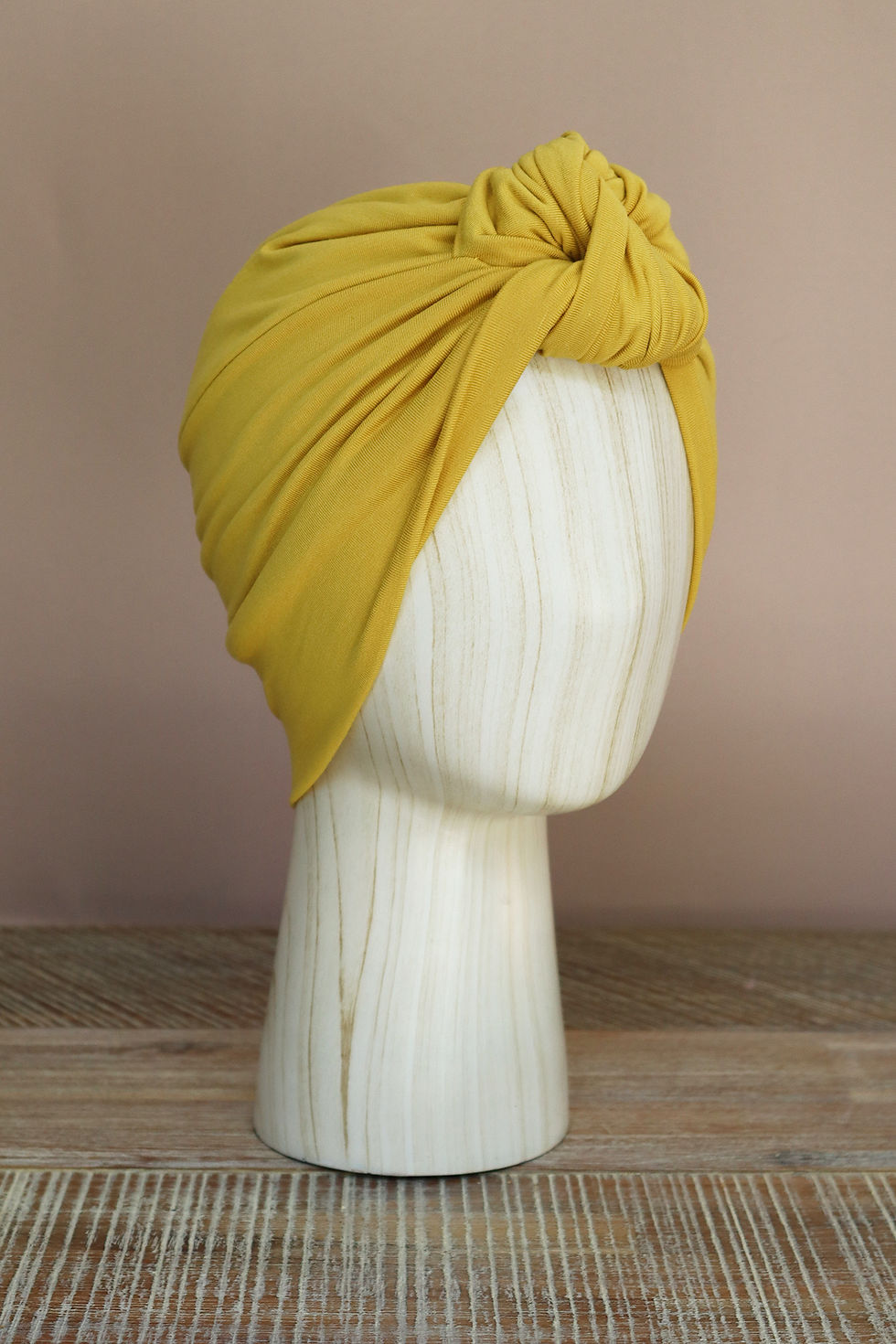 Miniature : Bonnet Uni en fibre de Bambou (Jaune) (Deux déclinaisons)