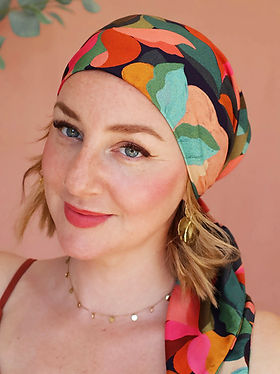 TSKNOMO Lot De 4 Turbans En Coton Doux Pré-noués Pour Chimio Femme - Couleur 2 - Taille Unique