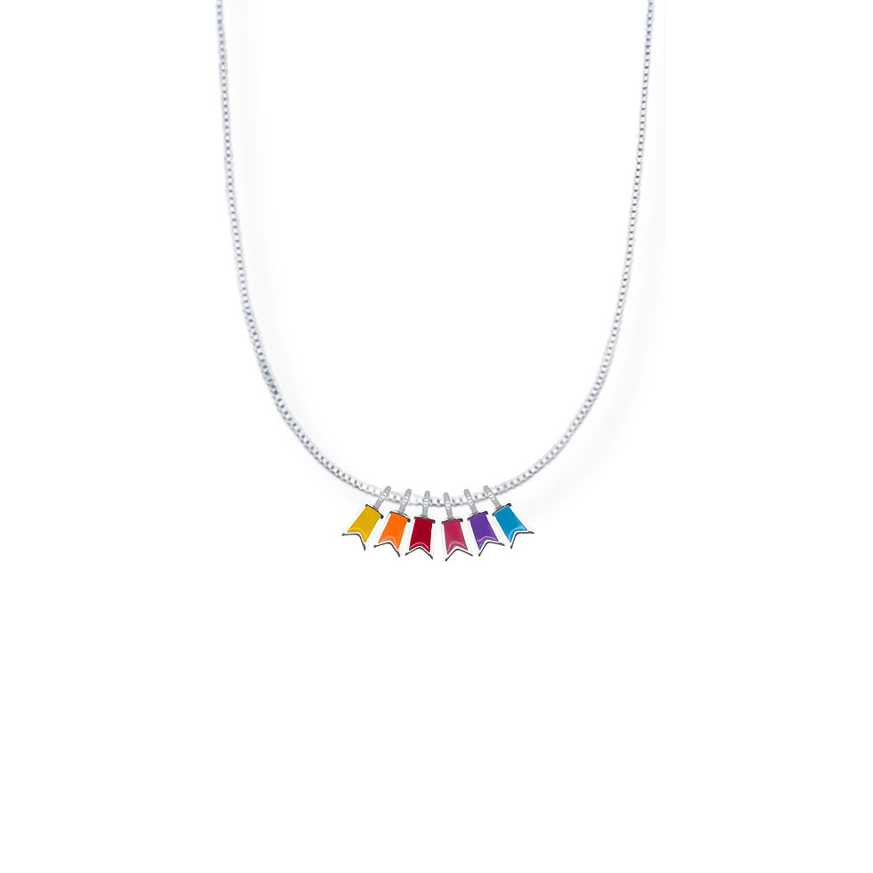 Miniatura: Collar Listón San Chárbel cadena