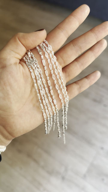 Miniatura: Tennis Bracelet Gota y Baguette