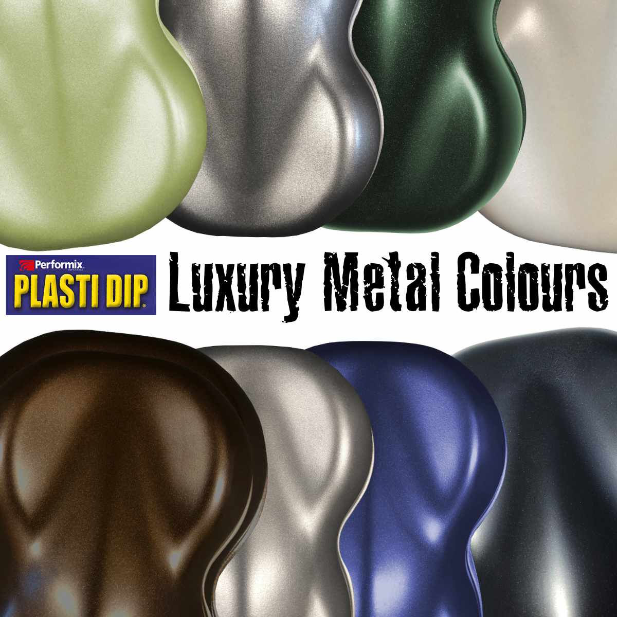 PlastiDip Luxury Metal Aerosol range from UKPlastiDip