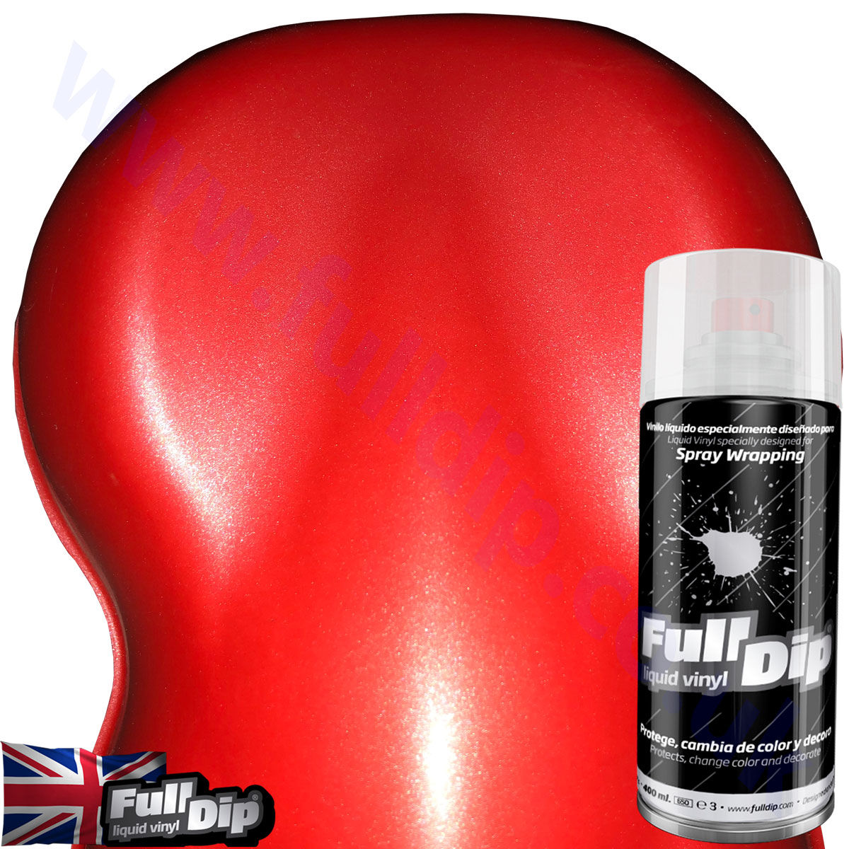 FullDip Metallic Red aerosol