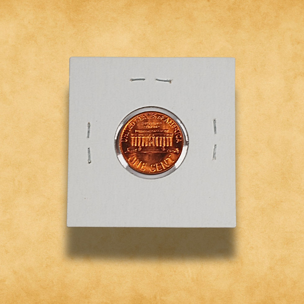 1973‑D Lincoln Cent Red Uncirculated (RD) – Bright Copper Mint State