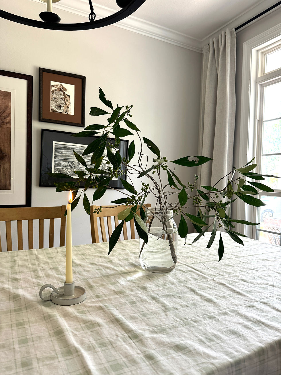 A table setting