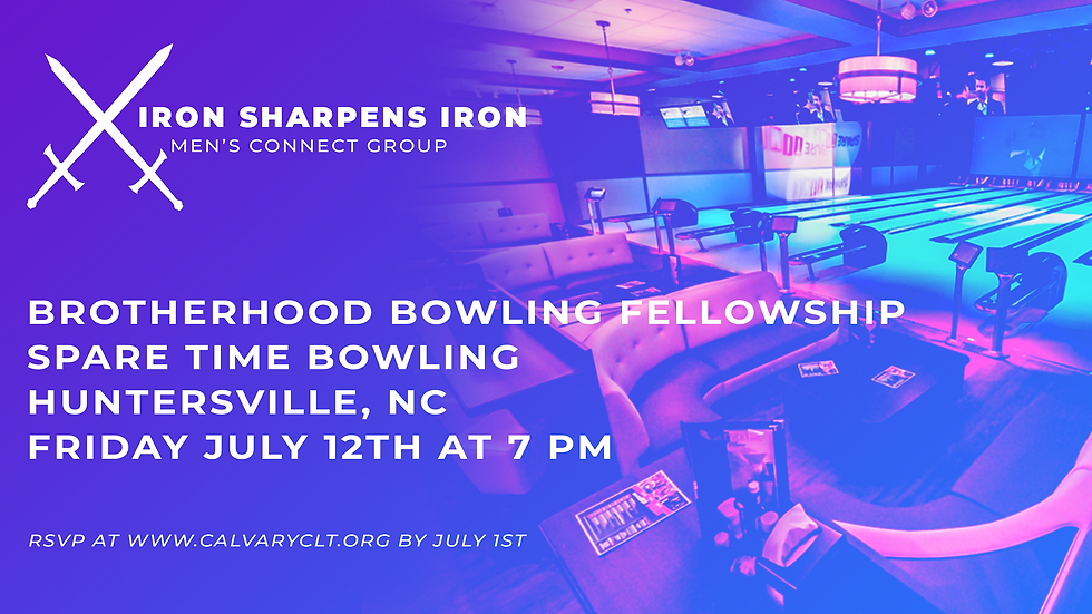 Iron Sharpens Iron Brotherhood Bowling Fellowship