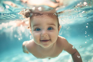 bébé nageur avec sos natation a Arcachon