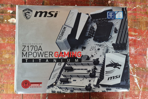MSI Z170 Titanium Motherboard + Intel i7-6700K CPU + 16GB HyperX