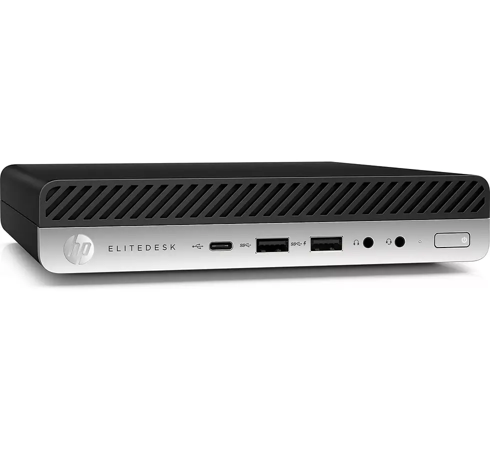 Thumbnail: HP EliteDesk 800 G5 Mini - 9th Gen Intel Core i7-9700T 8-Core, 16GB DDR4 Memory