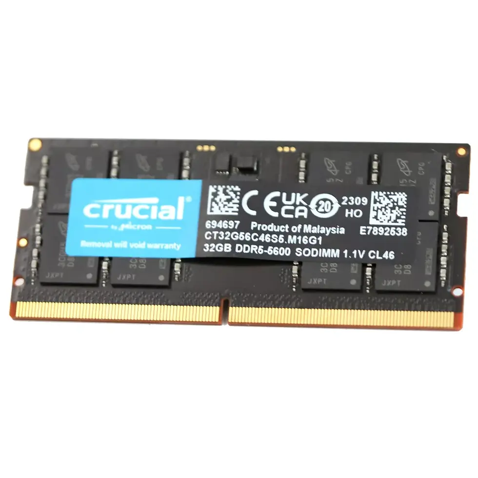 Thumbnail: Crucial Laptop RAM 32GB Kit (2x16GB) DDR5 5600MHz