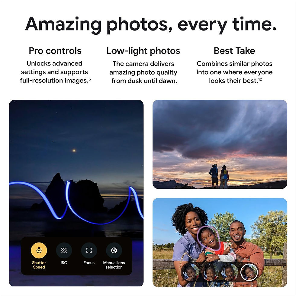 Thumbnail: Google Pixel 8 Pro - 6.7 inch 120Hz Display, Tensor G3 AI Chip - Brand New