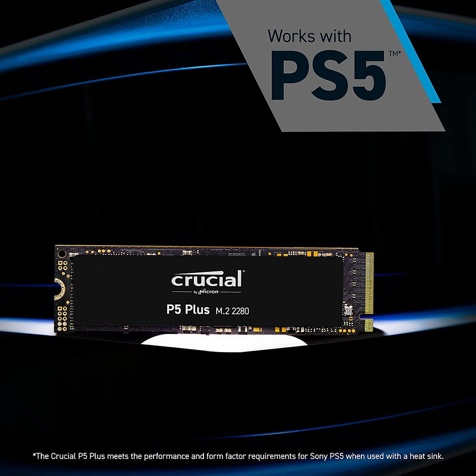 Crucial P5 Plus 2TB PCIe 4.0 M.2 NVMe Gaming SSD with Heatsink