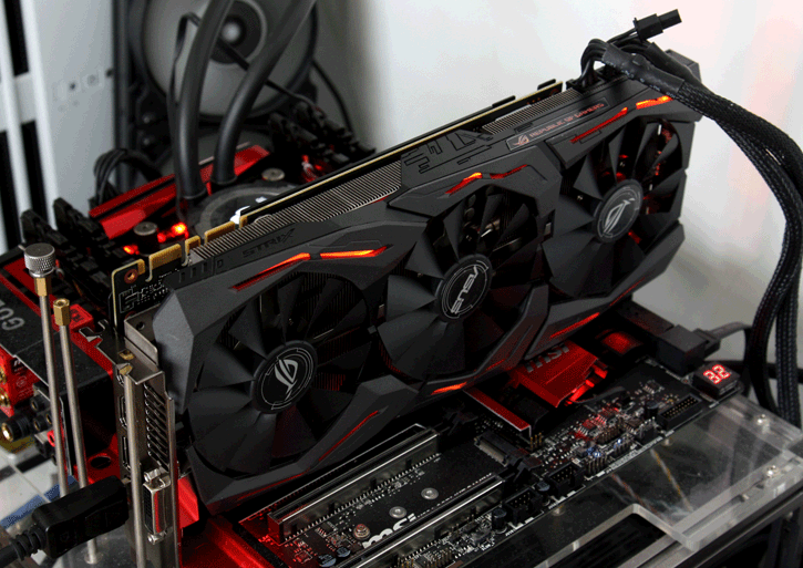 Thumbnail: ASUS GeForce GTX 1080 8GB ROG Strix Graphics Card