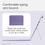 Thumbnail: Microsoft Surface Pro 12 (2025) Platinum + Slate / Violet Keyboard + Slim Pen 2