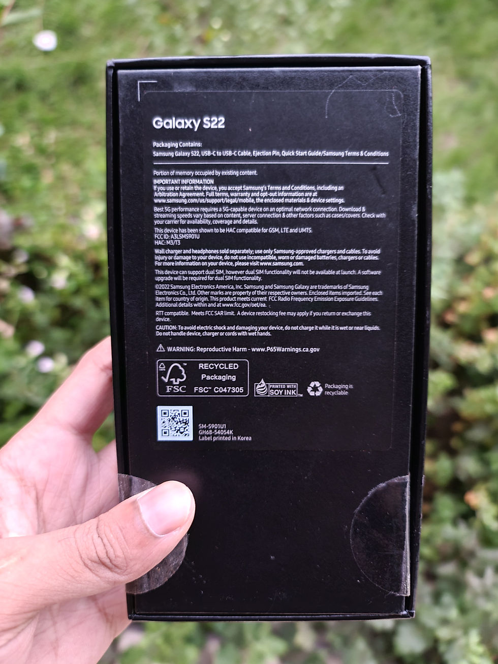 Thumbnail: Samsung Galaxy S22 5G 128GB Phantom Black