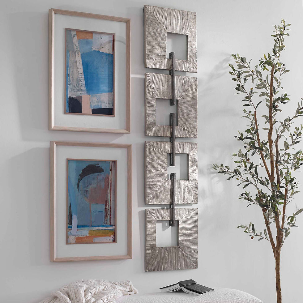Thumbnail: Linked Metal Wall Decor