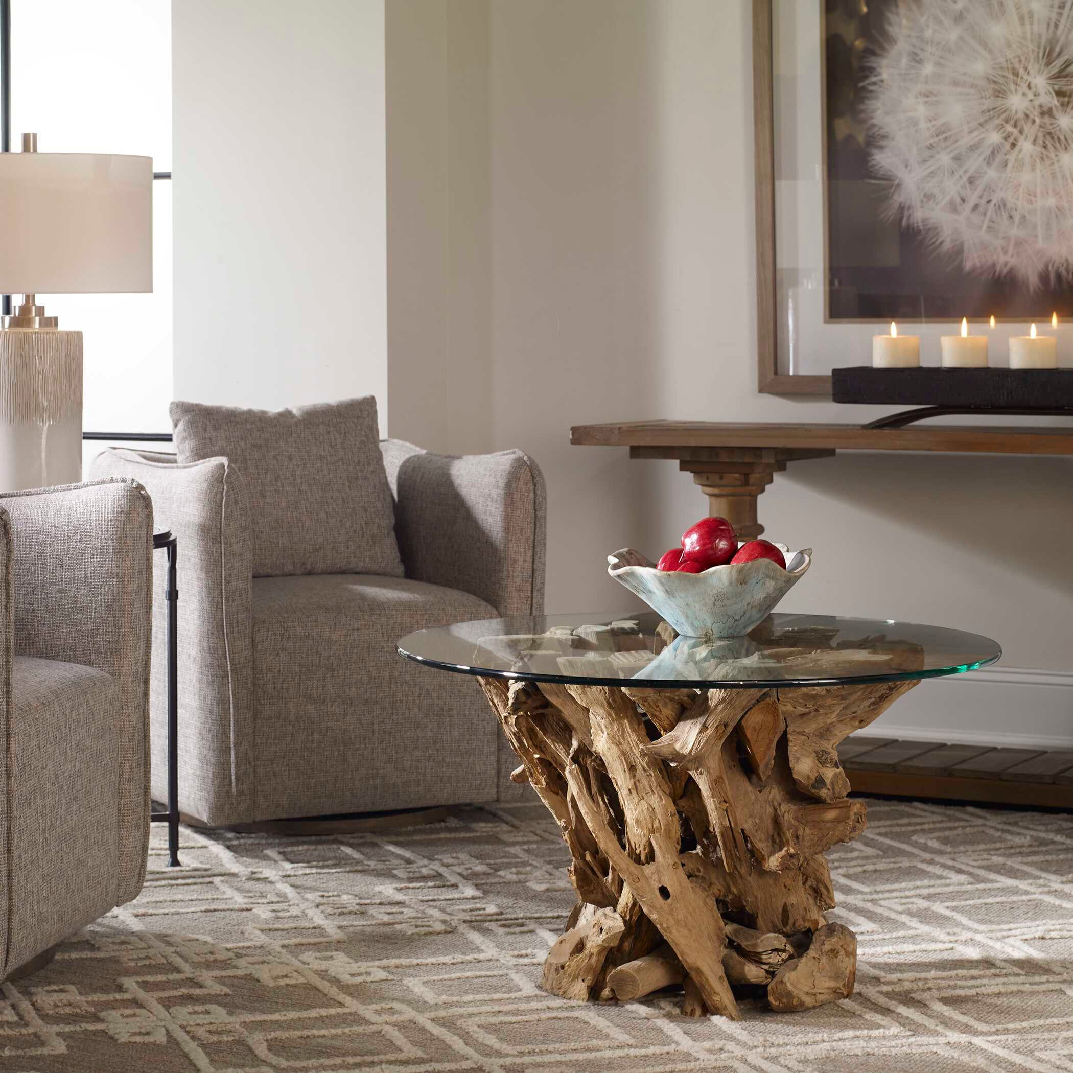 Driftwood Coffee Table, 2 Cartons