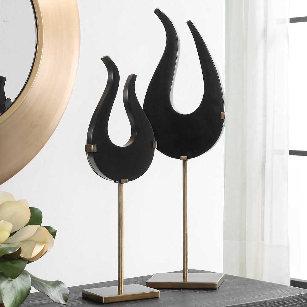 Thumbnail: Black Flame, Sculptures