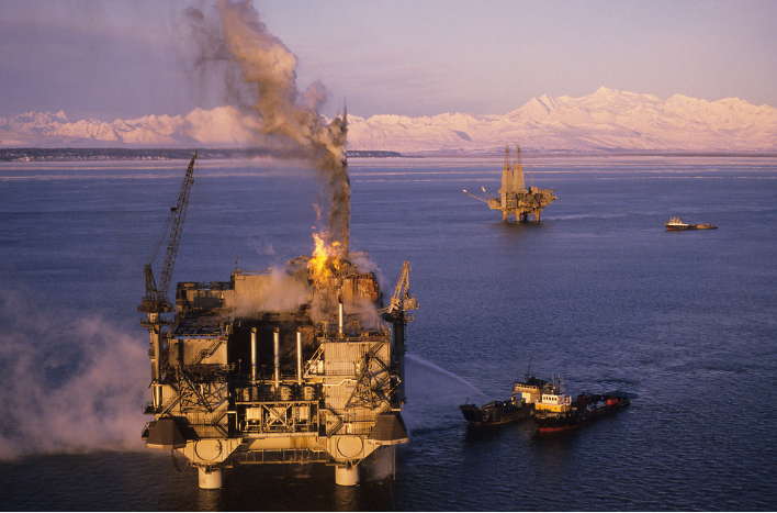 Back To Back In the Cook Inlet