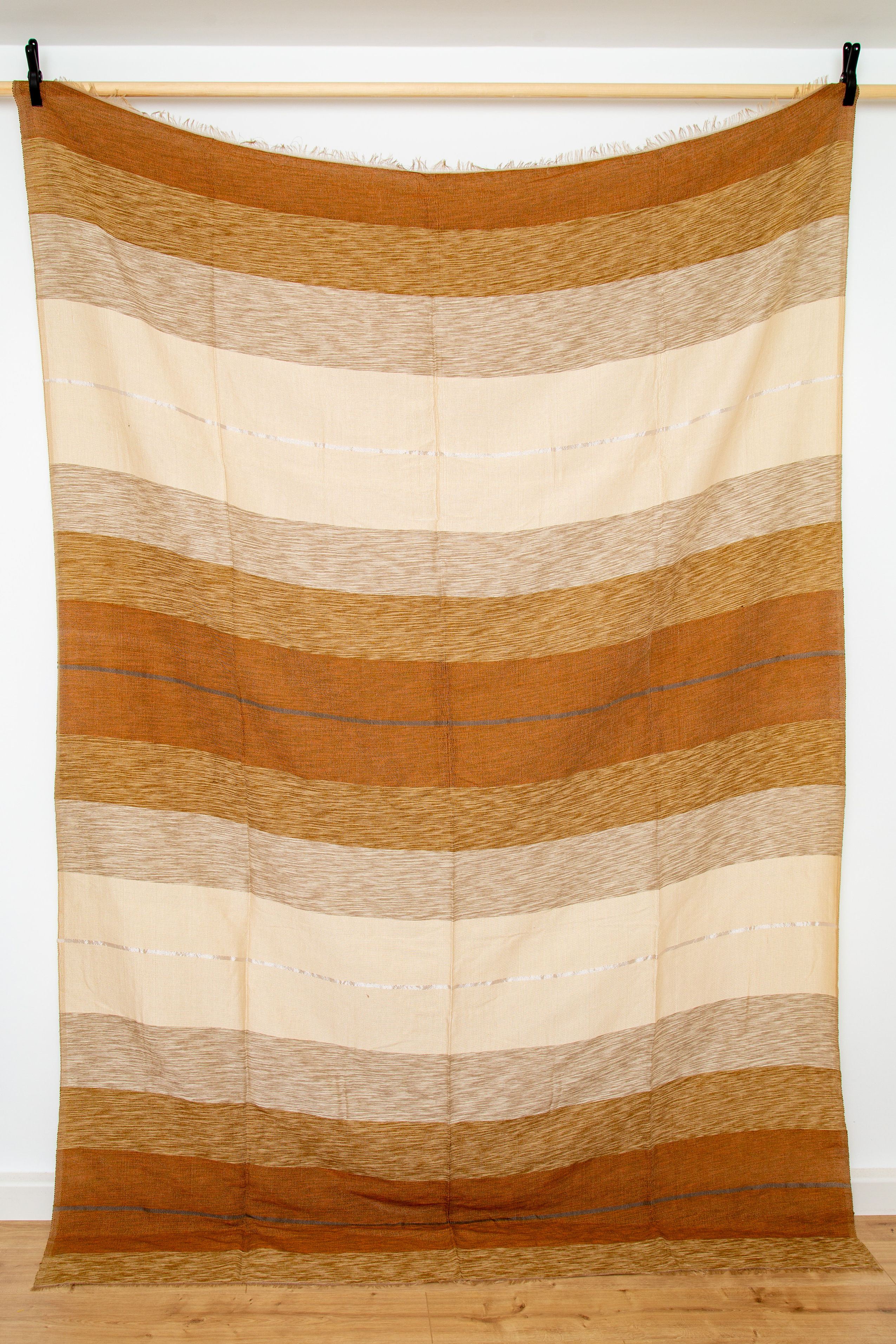 Decke XL Kaktusseide 'Zina' 2,60x1,60m