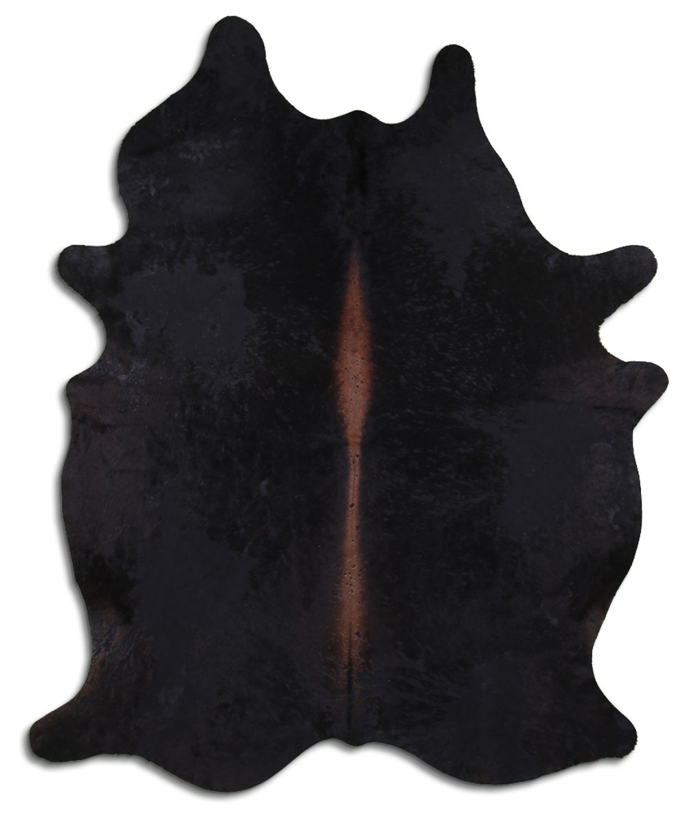 Exceptional  cowhide rugs for sale DISTRESSED BLACK rug