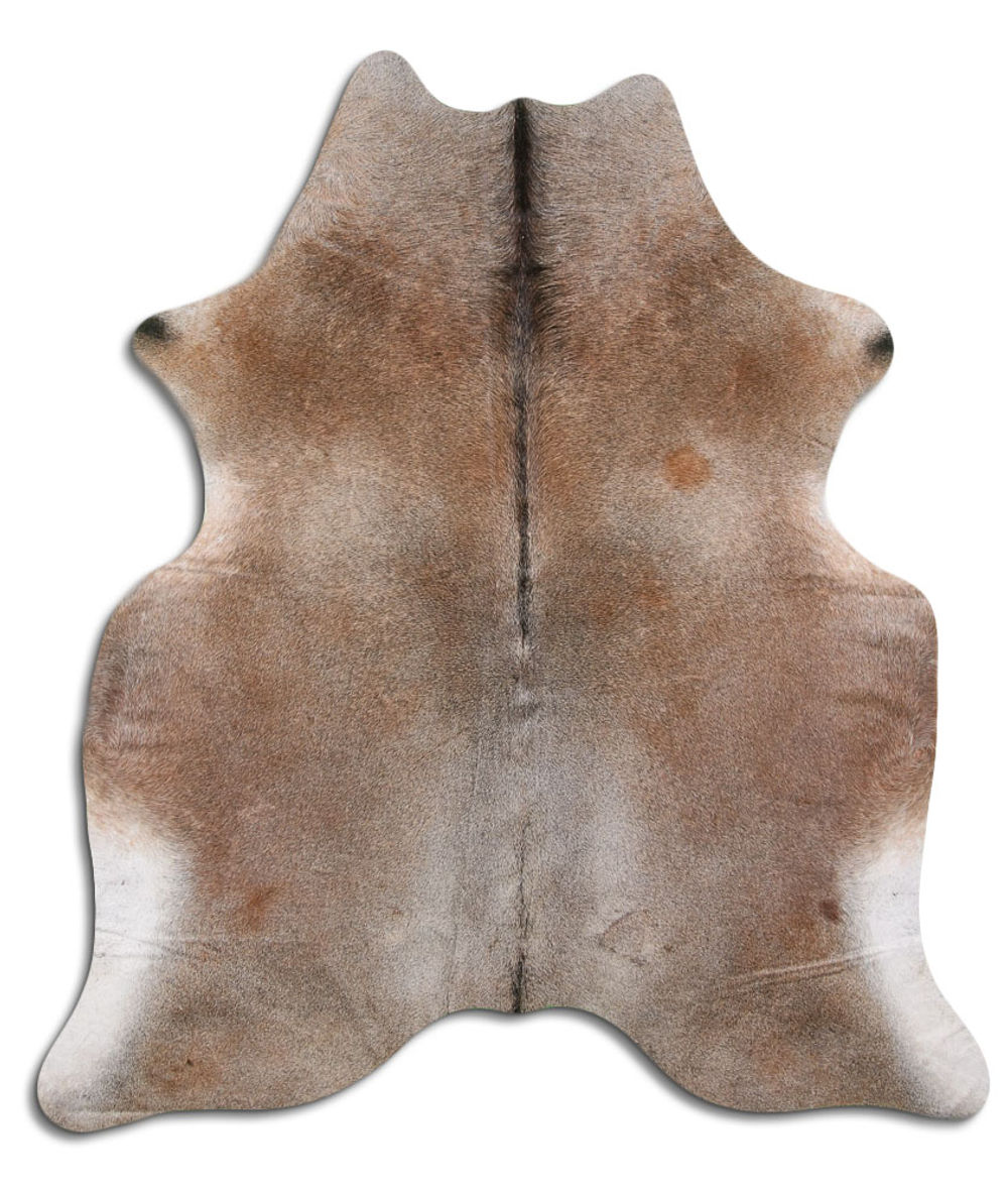 Dedicated NATURAL cowhide rugs for sale TAN GREY rug