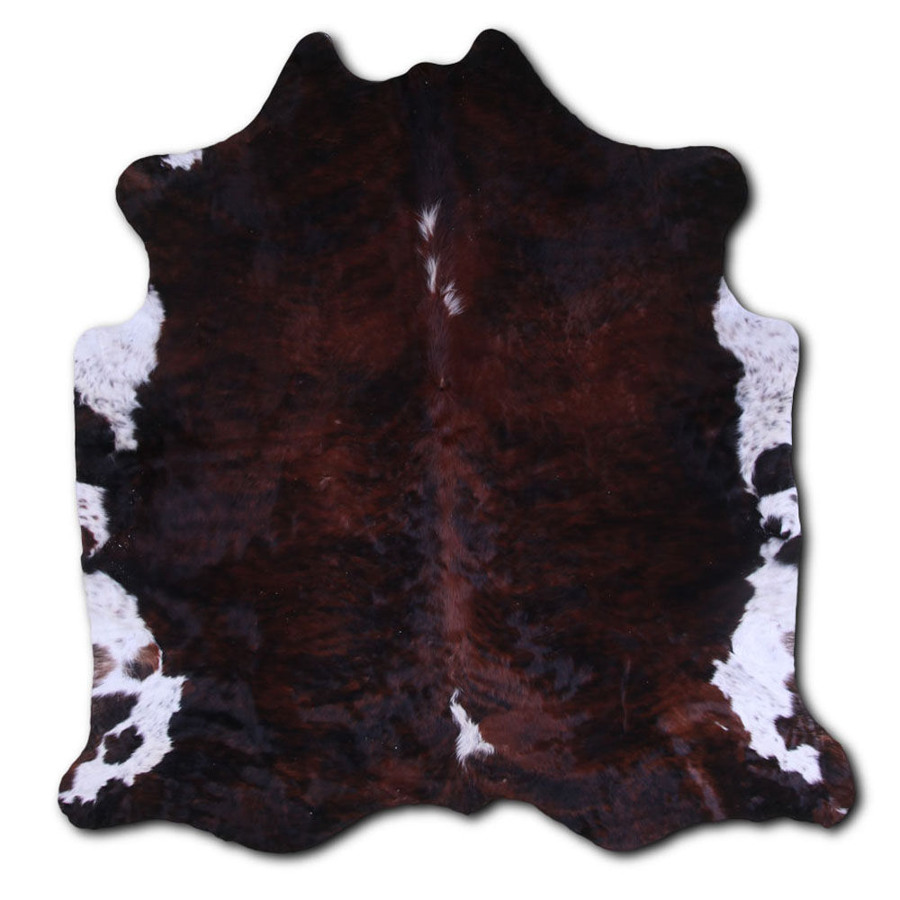 Absorbed NATURAL cowhide rugs for sale EXOTIC WHITE BELLY BACKBONE rug