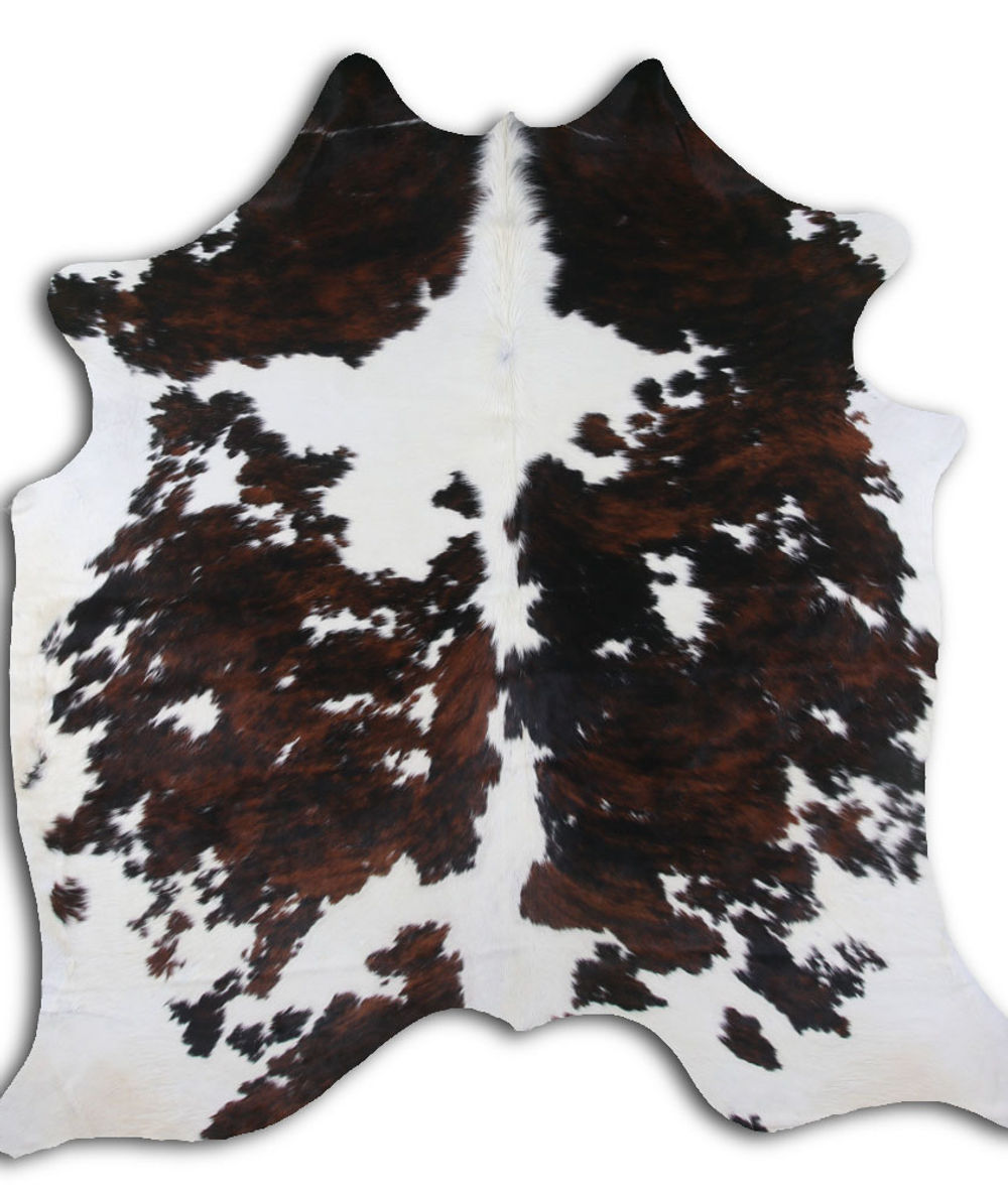 Christian NATURAL cowhide rugs for sale EXOTIC TRICOLOR rug