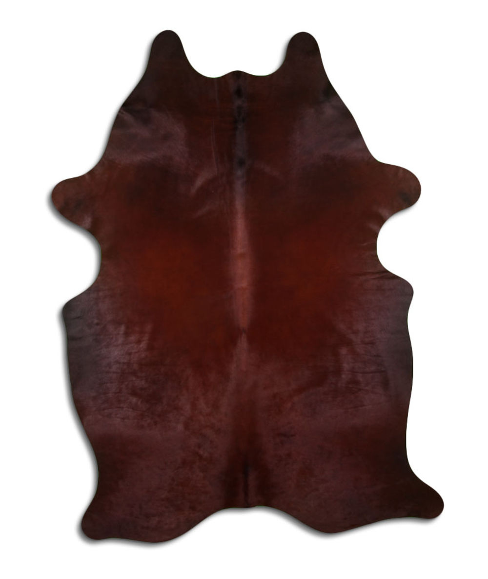 Endeavor DYED cowhide rugs for sale DYED CHOCO BROWN rug