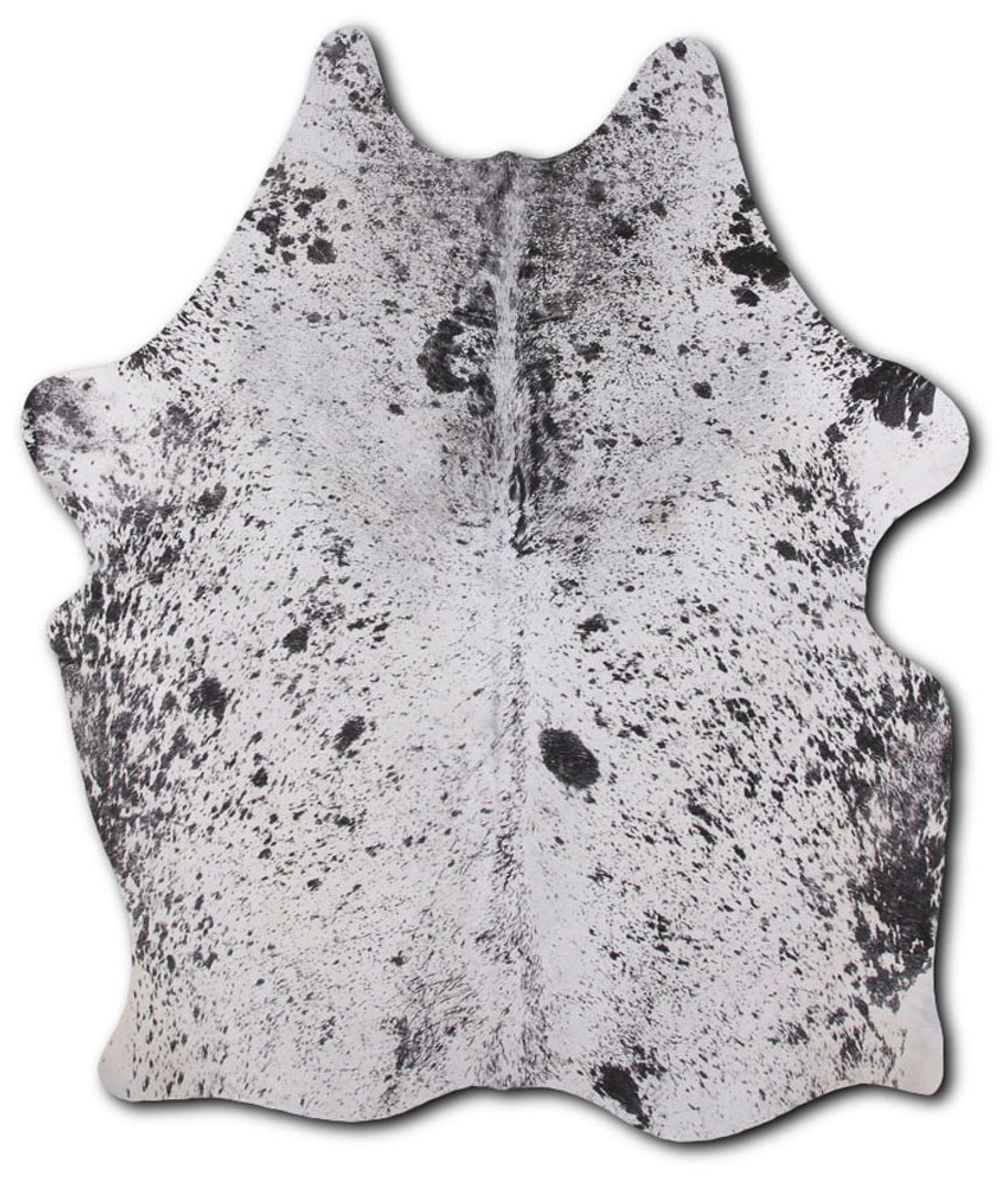 Beautifully PRINTED cowhide rugs for sale PRINTED SALT AND PEPPER rug