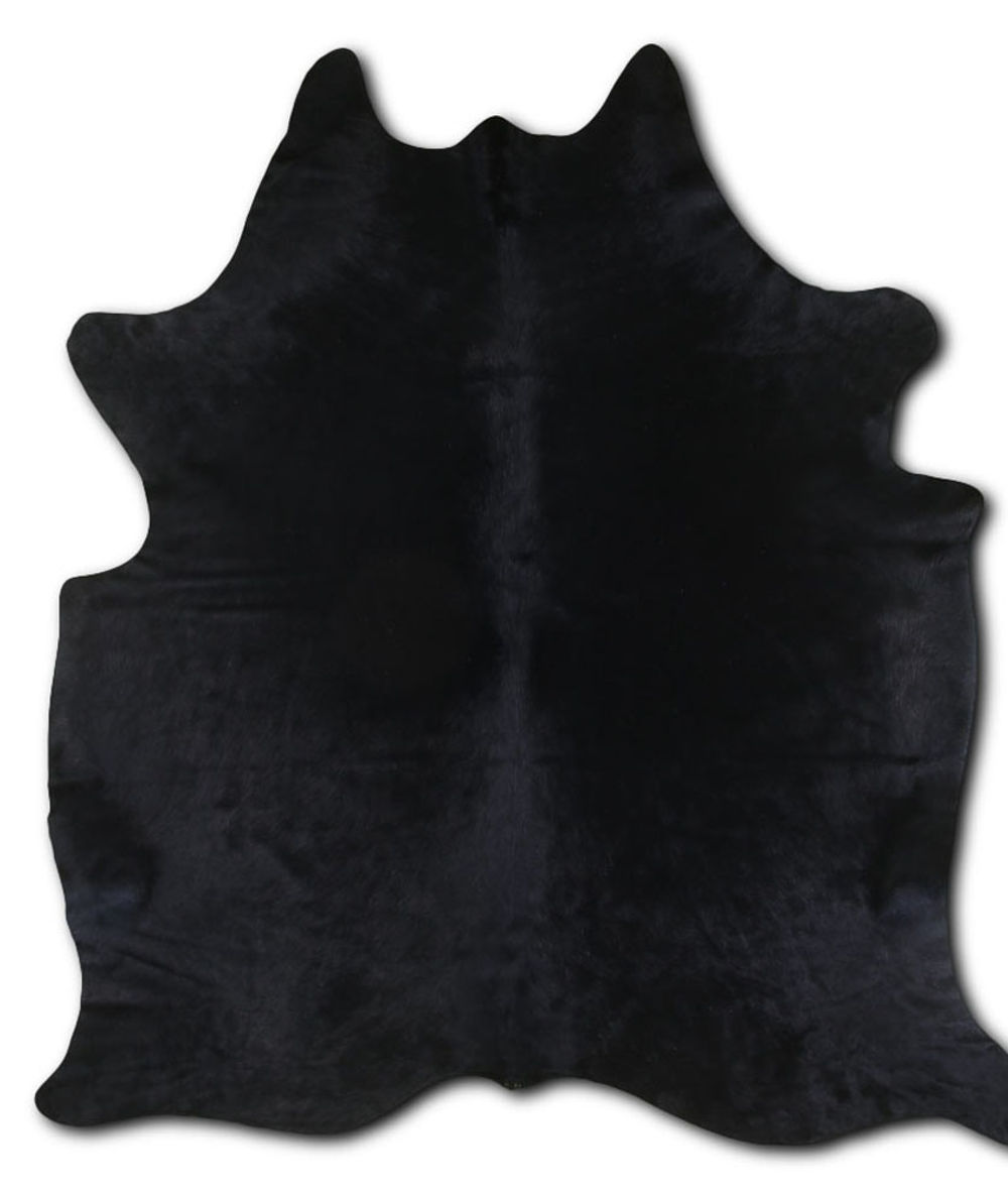 Bewitching DYED cowhide rugs for sale DYED BLACK rug