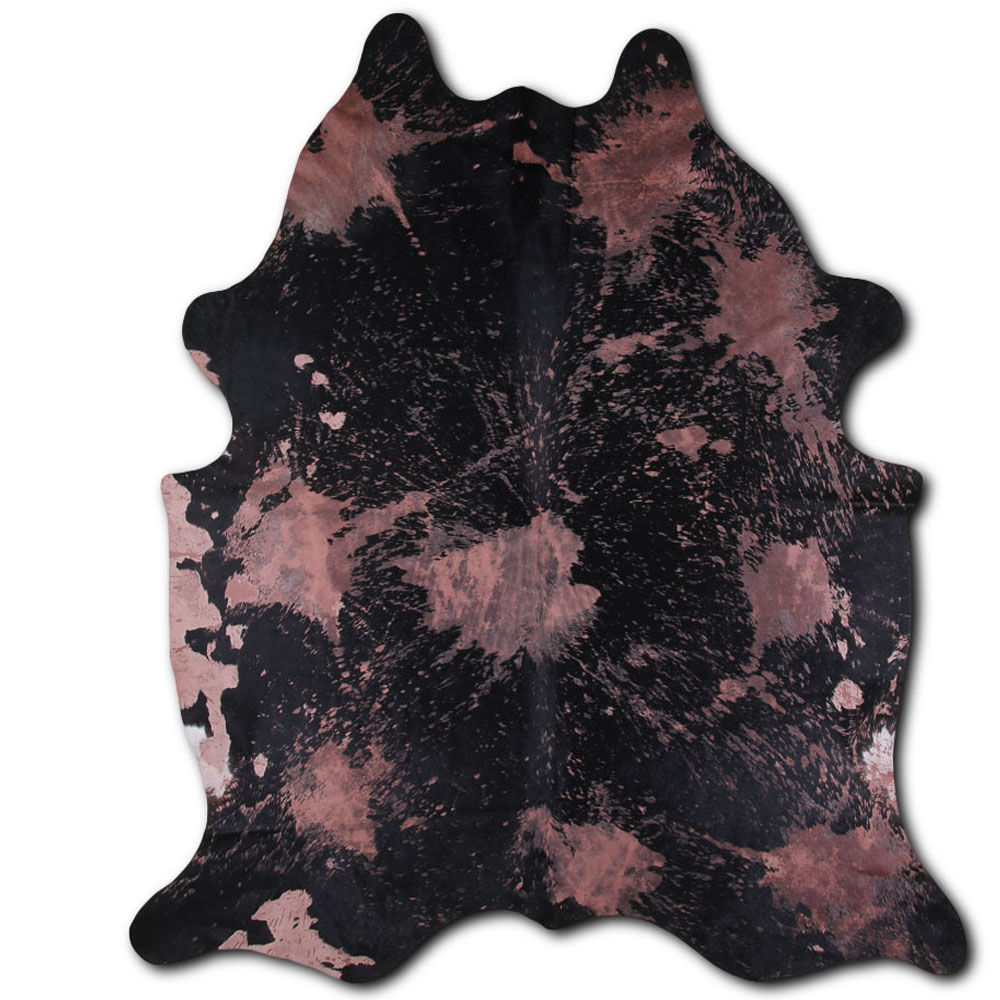 Bodacious cowhide rugs for sale DISTRESSED BROWN rug