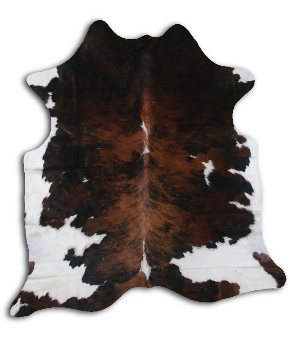 Conciliation NATURAL cowhide rugs for sale EXOTIC WHITE BELLY BACKBONE rug