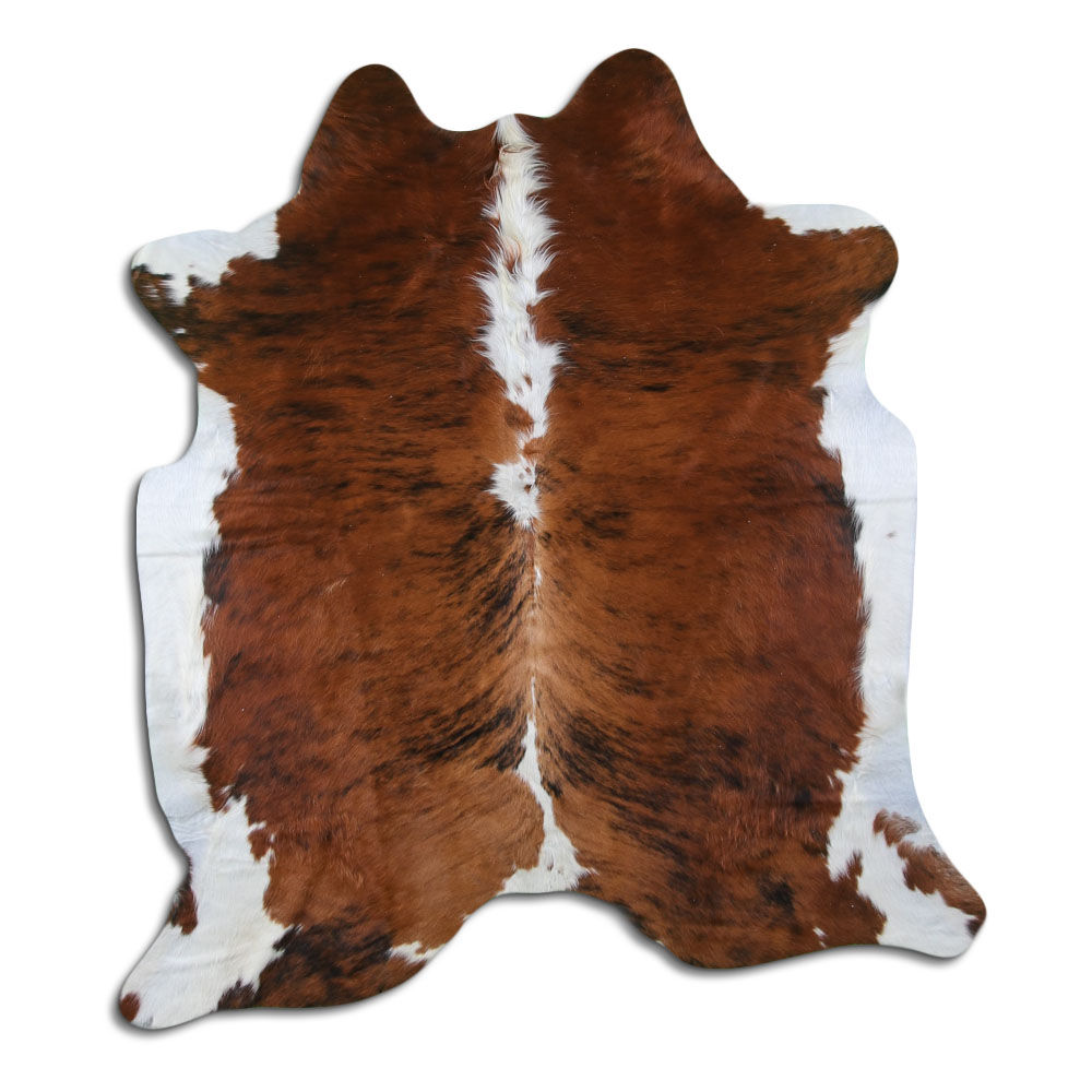 Delicately NATURAL cowhide rugs for sale EXOTIC WHITE BELLY BACKBONE rug