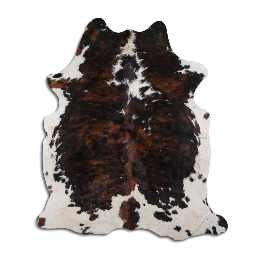 Ducky NATURAL cowhide rugs for sale EXOTIC WHITE BELLY BACKBONE rug