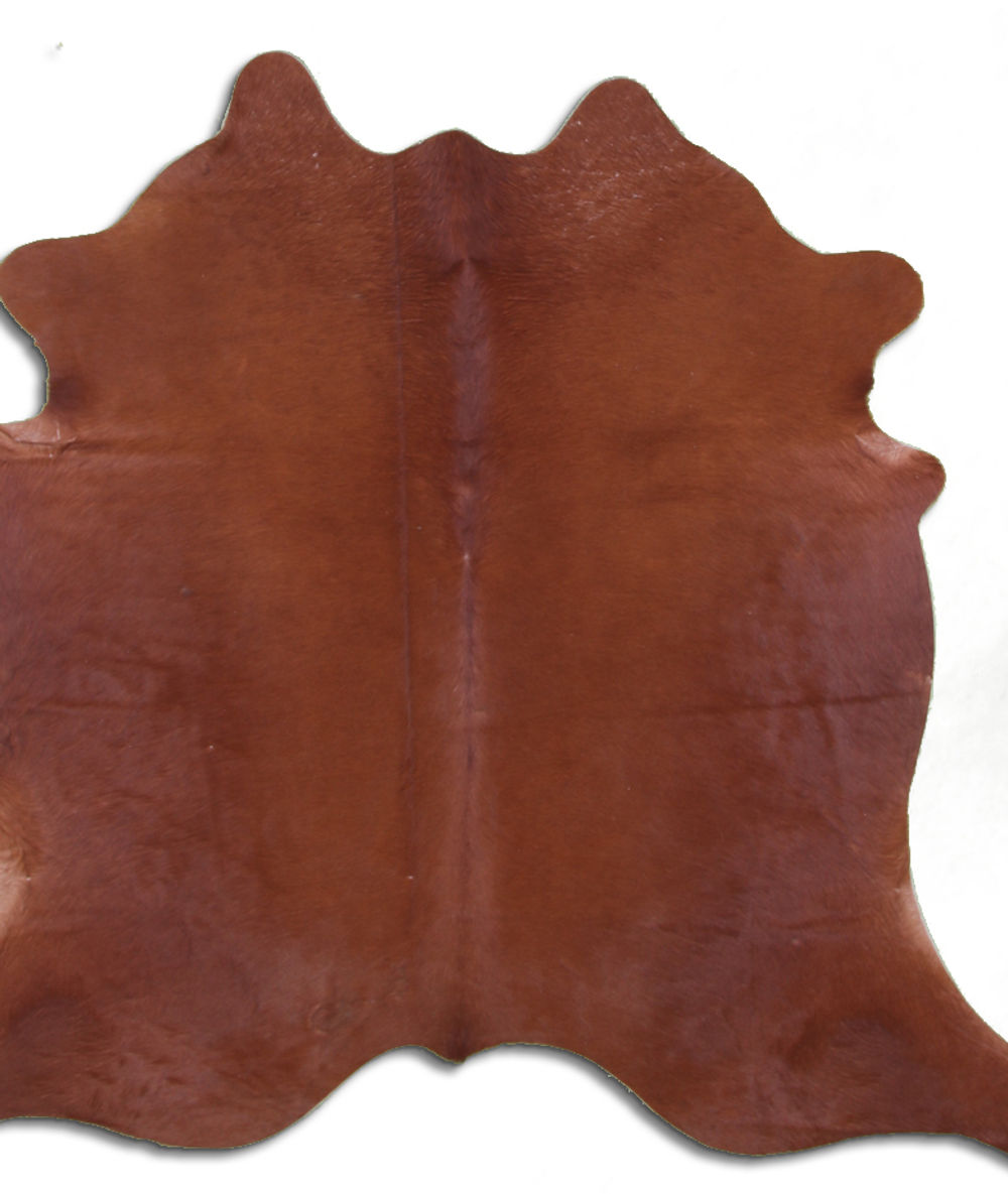 Shiny NATURAL cowhide rugs for sale BROWN rug