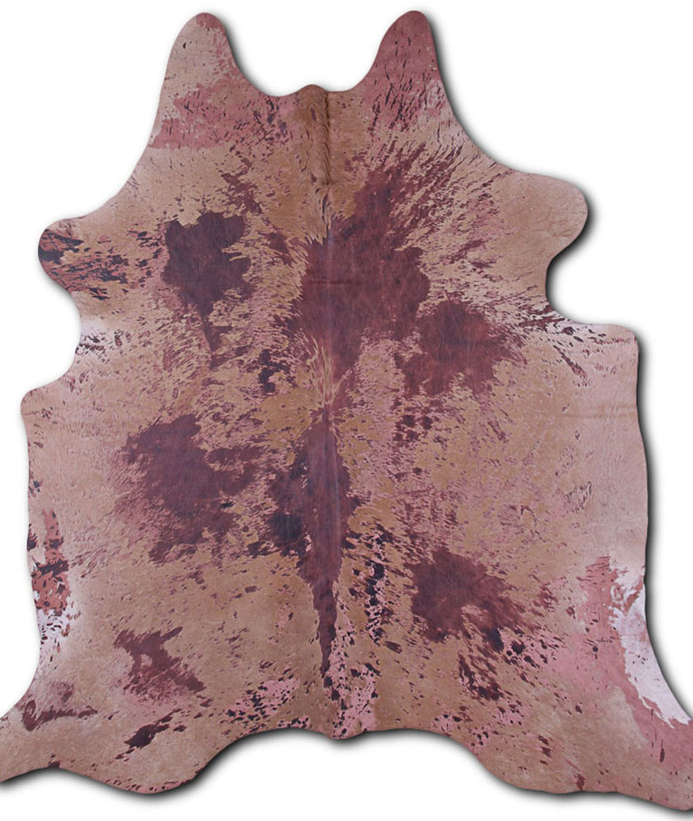 Benevolent cowhide rugs for sale DISTRESSED BROWN rug