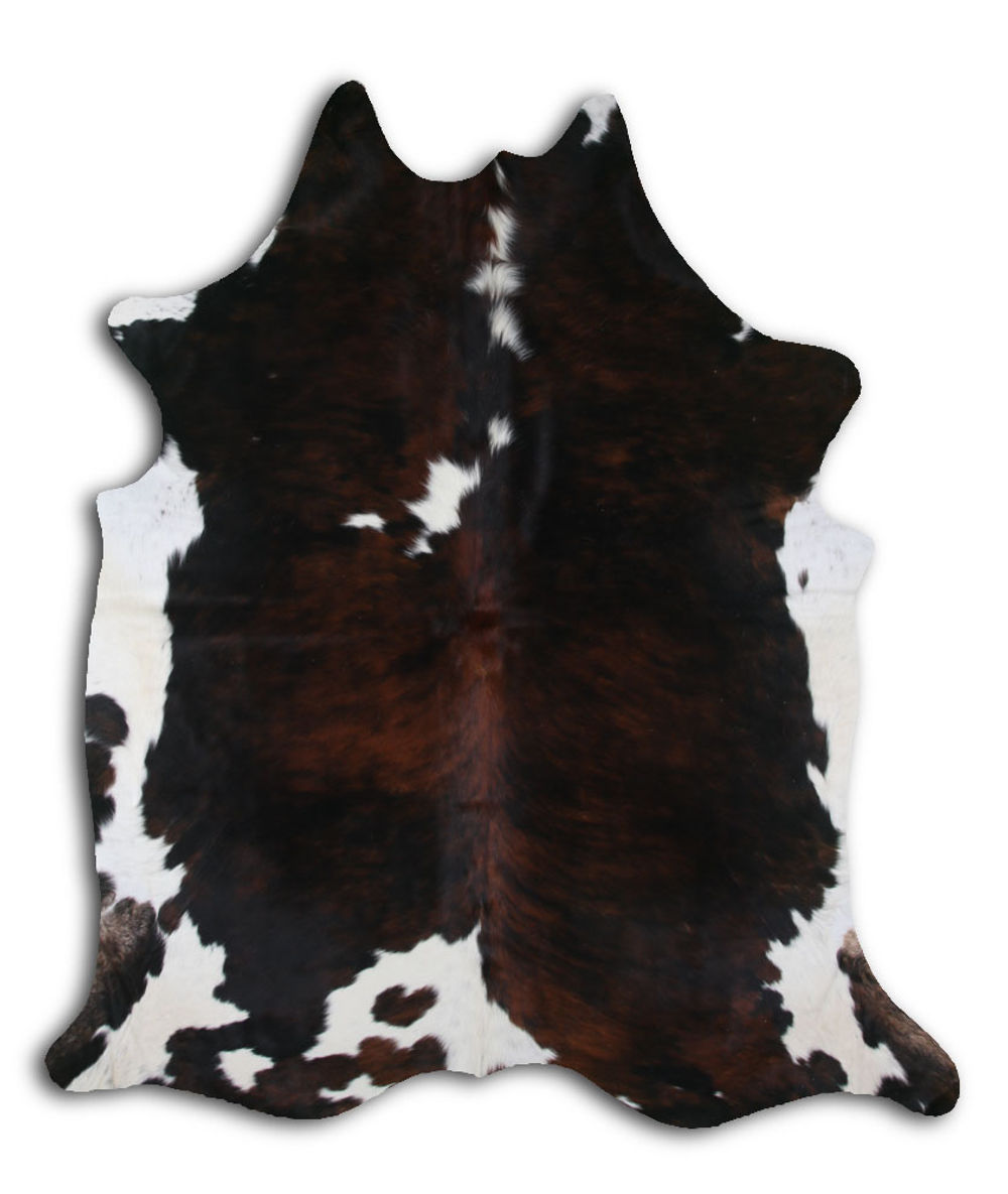 Conciliatory NATURAL cowhide rugs for sale EXOTIC WHITE BELLY BACKBONE rug