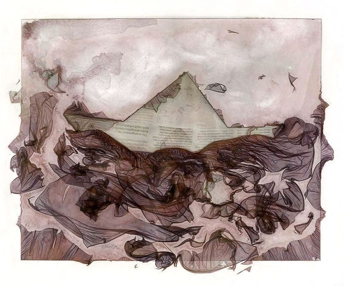 Brittonie Fletcher Mordançage mordancage print paper boat obsolete and discontinued