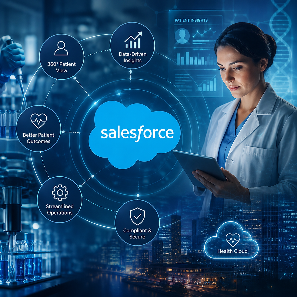 Healthcare and Salesforce Health Cloud operations