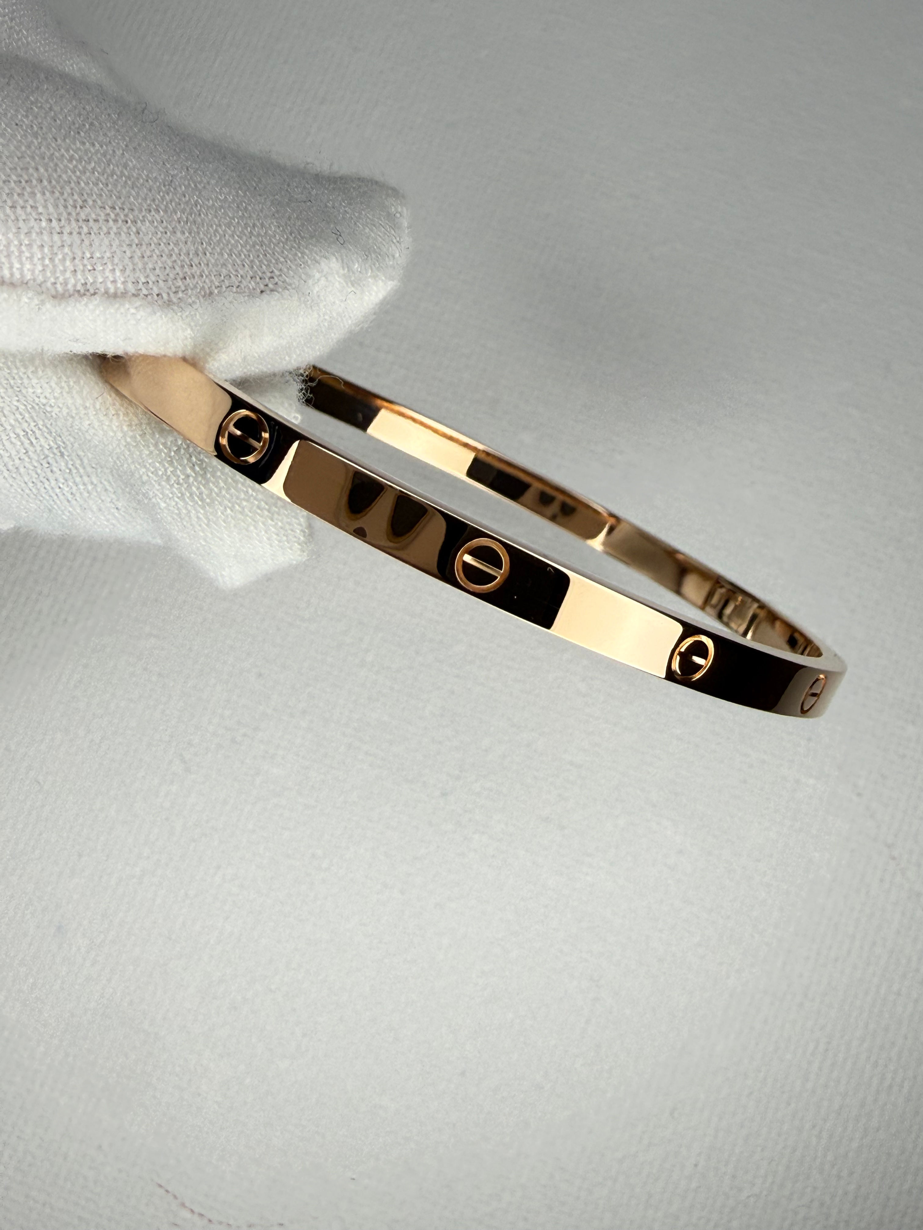 Cartier Love Bracelet Small Pink Gold str.17