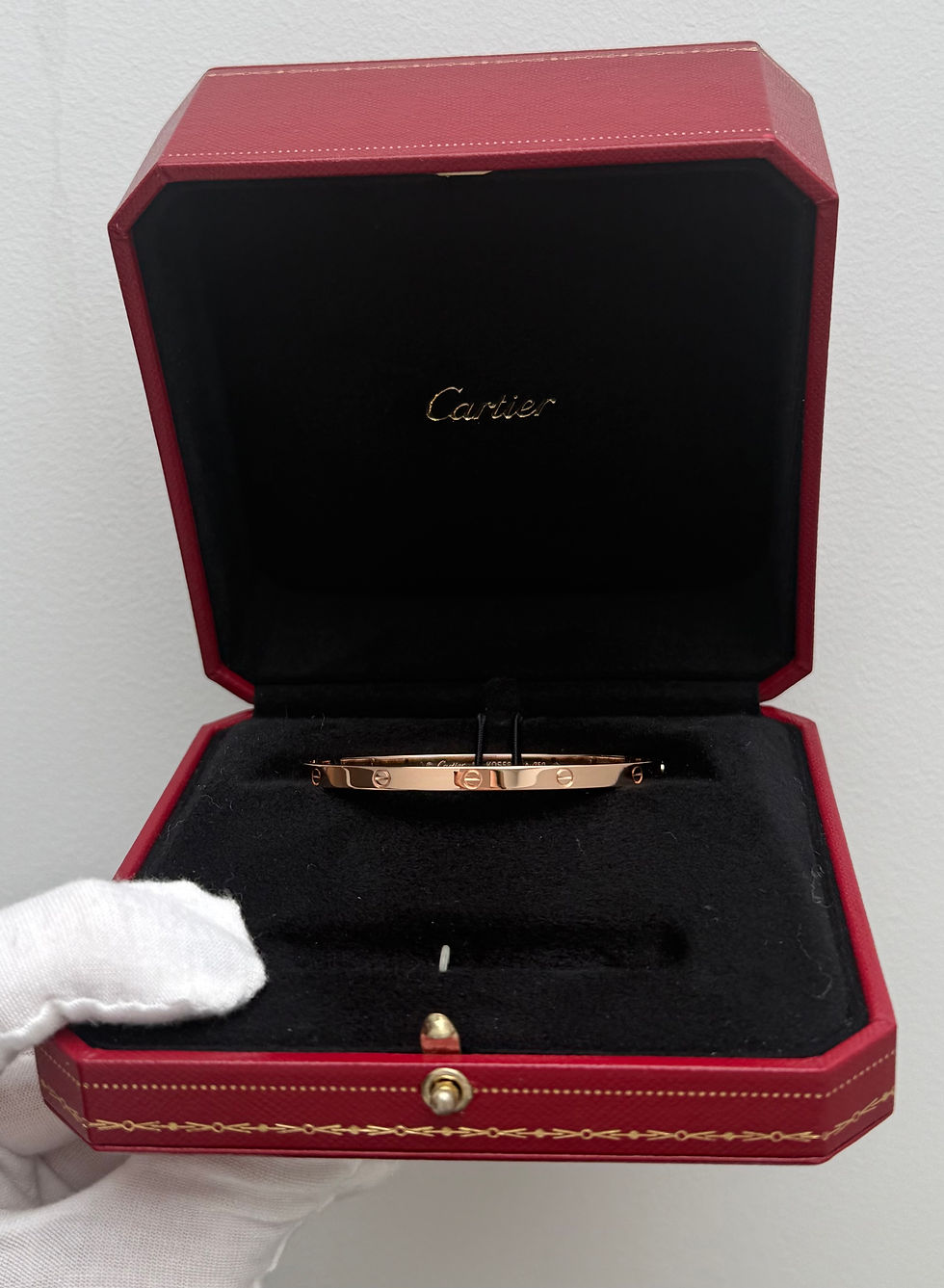 Miniatyrbilde: Cartier Love Bracelet Small Pink Gold str.17