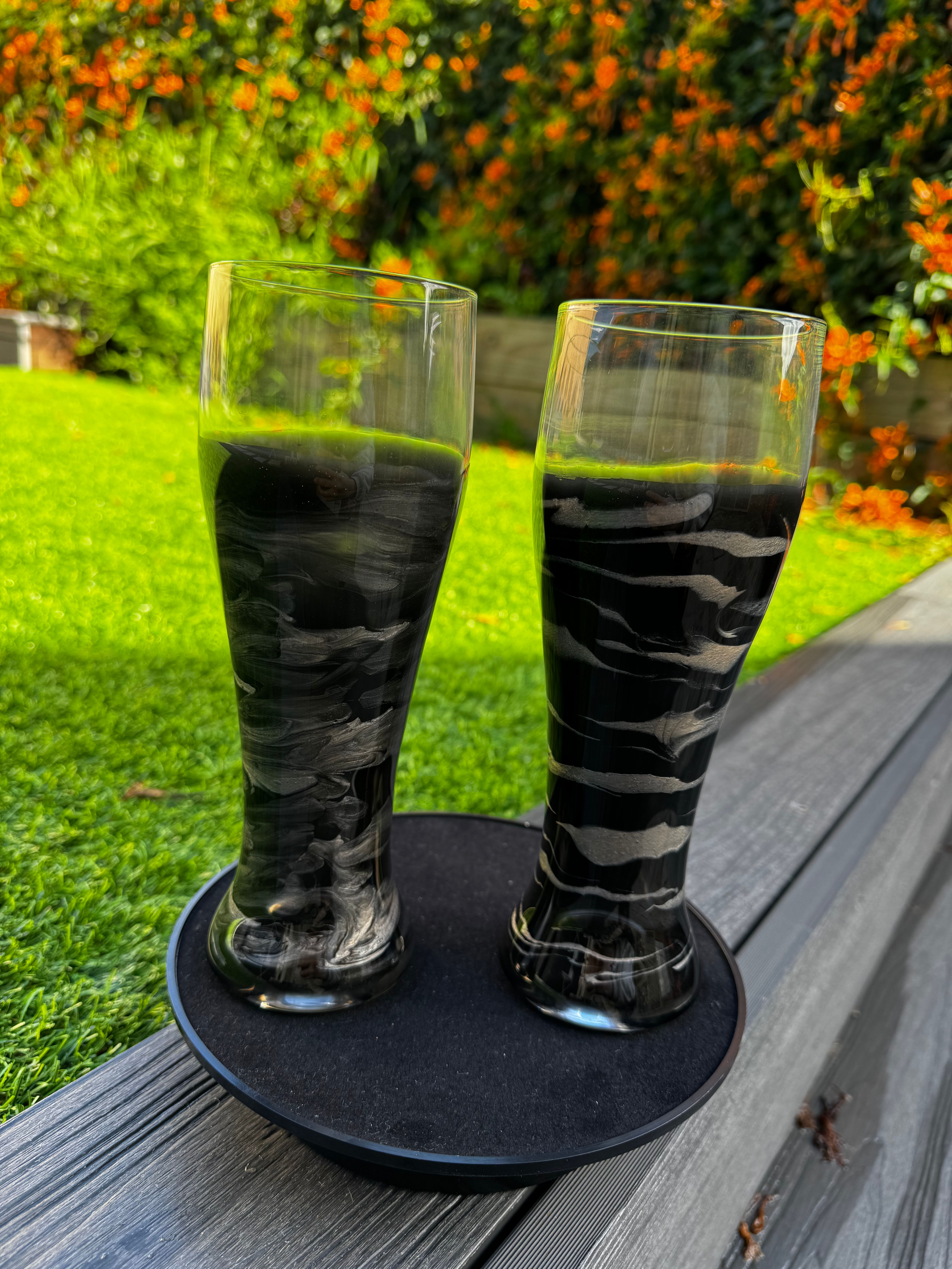 Handcrafted Resin Beer Glass – 510 mL