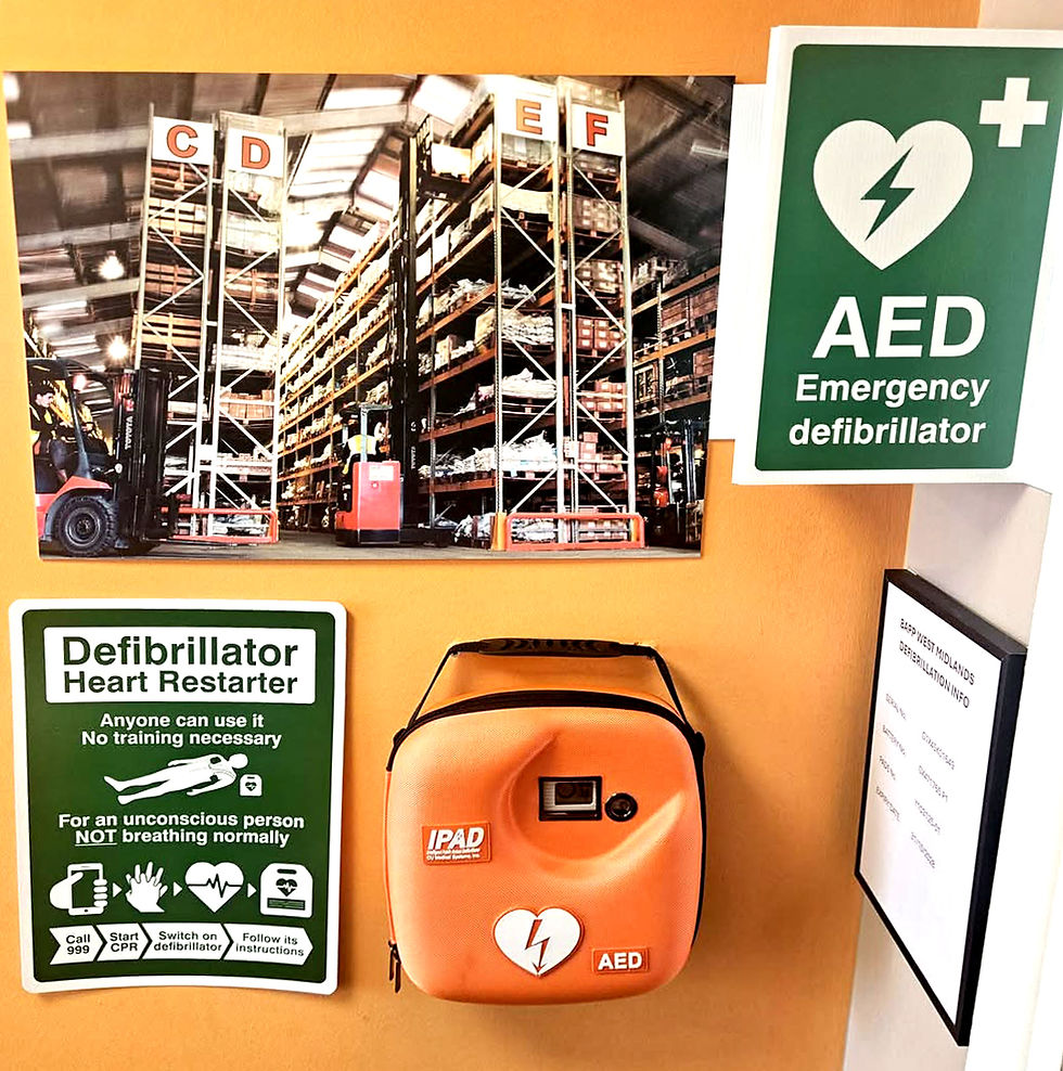 Defibrillators sorted!