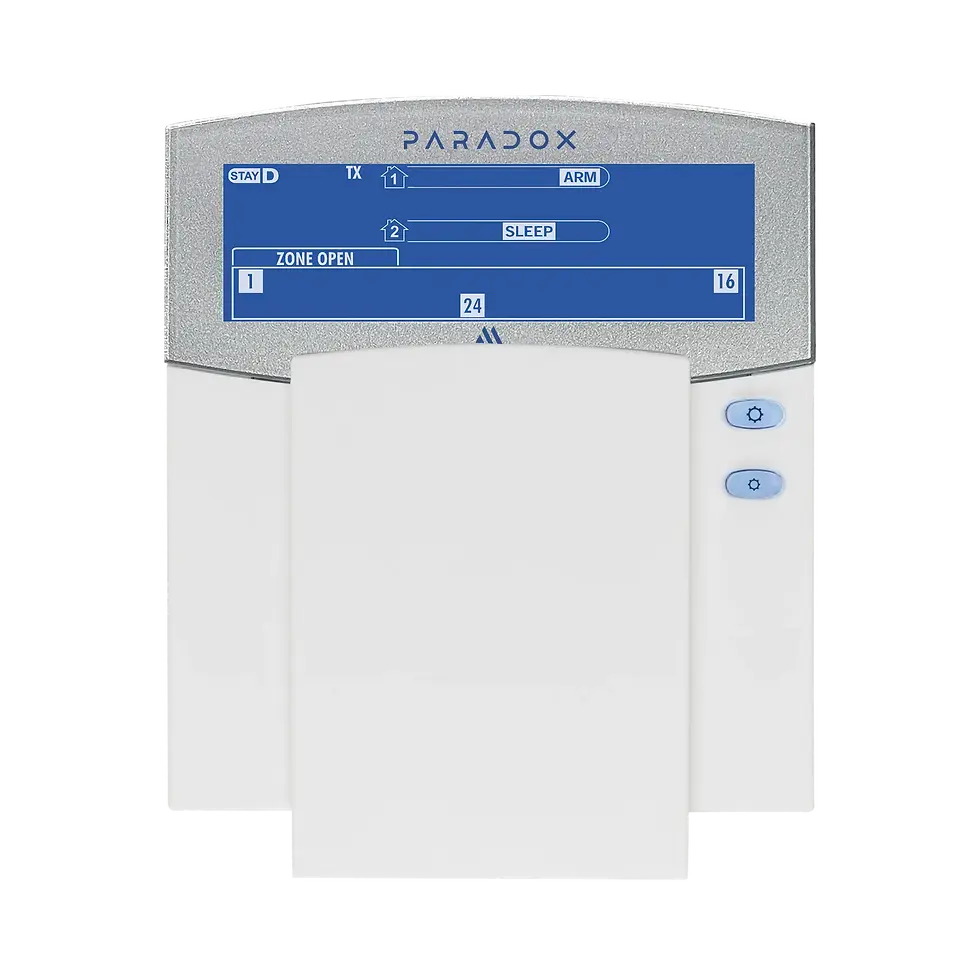 Paradox K38M Ikoonidega (LCD ekraaniga) juhtmevaba klaviatuur M Seeriale