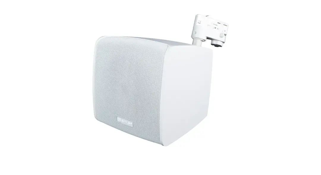 ECLER Juhtmevaba pinnapealne kõlar CUBE5WH  valgustusiinile 5"