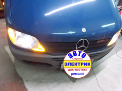 MERCEDES BENZ Sprinter - реснички (желт)