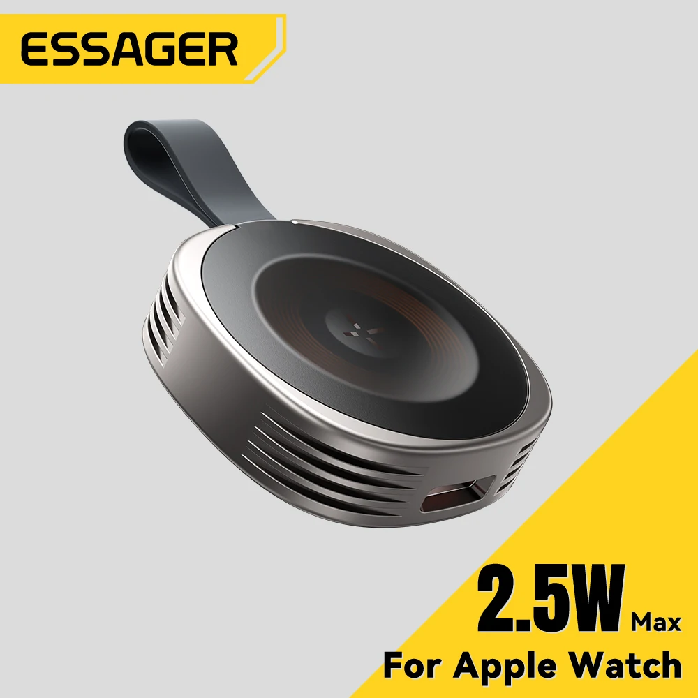 Magnetic Wireless Charger for Apple Watch — Compact & Fast
