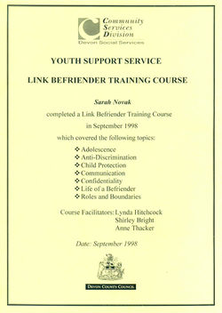 Youth Link Befriender