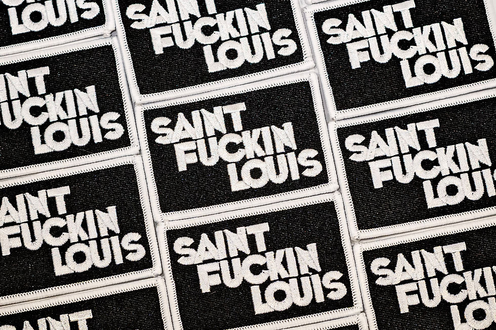 Saint Fuckin Louis Iron-On Patch