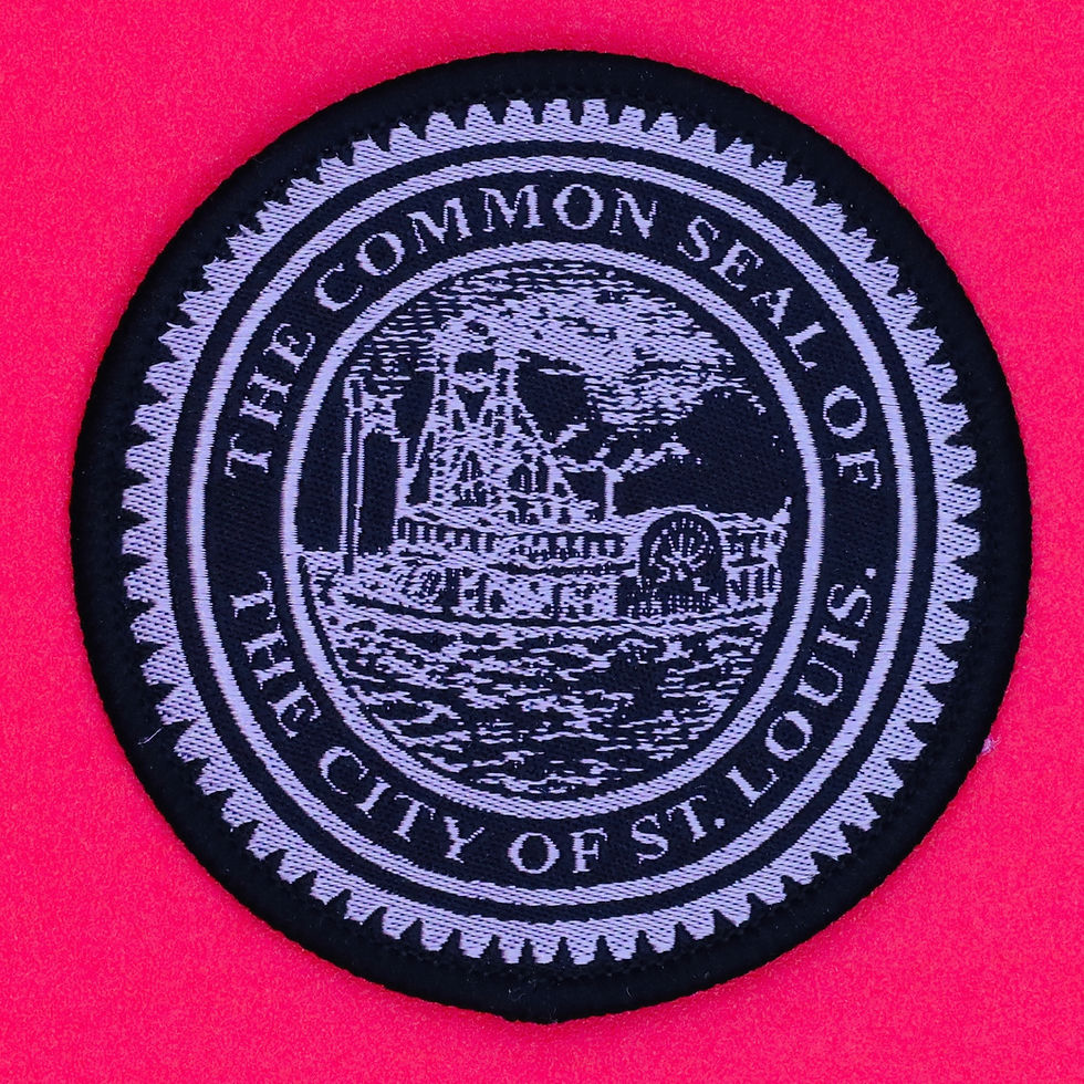 Thumbnail: Saint Louis City Common Seal iron-on patch